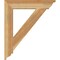Ekena Millwork Traditional Traditional Rough Sawn Bracket, Western Red Cedar, 4"W x 24"D x 28"H BKT04X24X28TRA01RWR - alternate 3